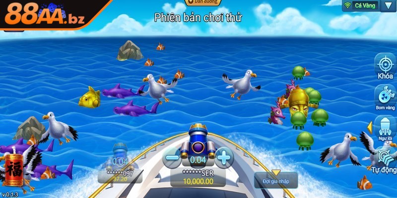 Những điểm nổi bật khi trải nghiệm TP bắn cá